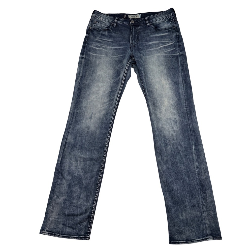 Departwest Men Jeans Blue Wash Seekers Style Size 33x36